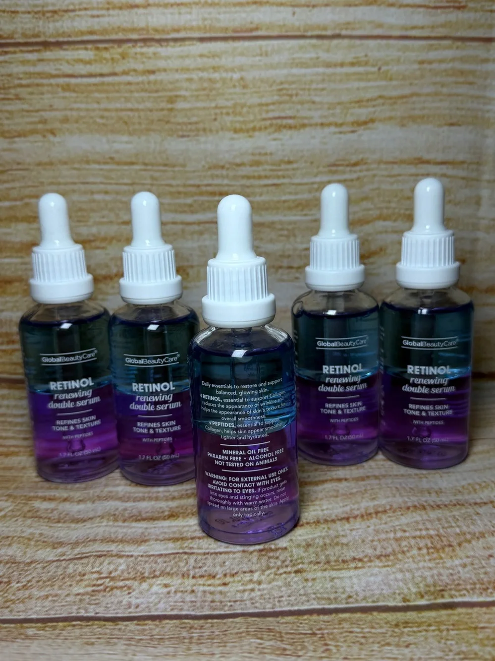 5‎ Retinol Renewing Double Serum by Global Beauty Care